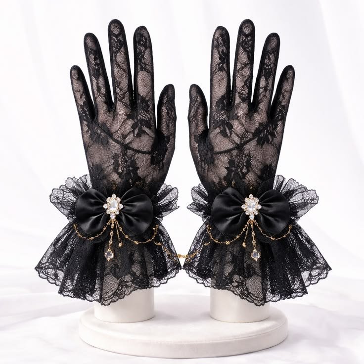 Shadow Lace Gloves