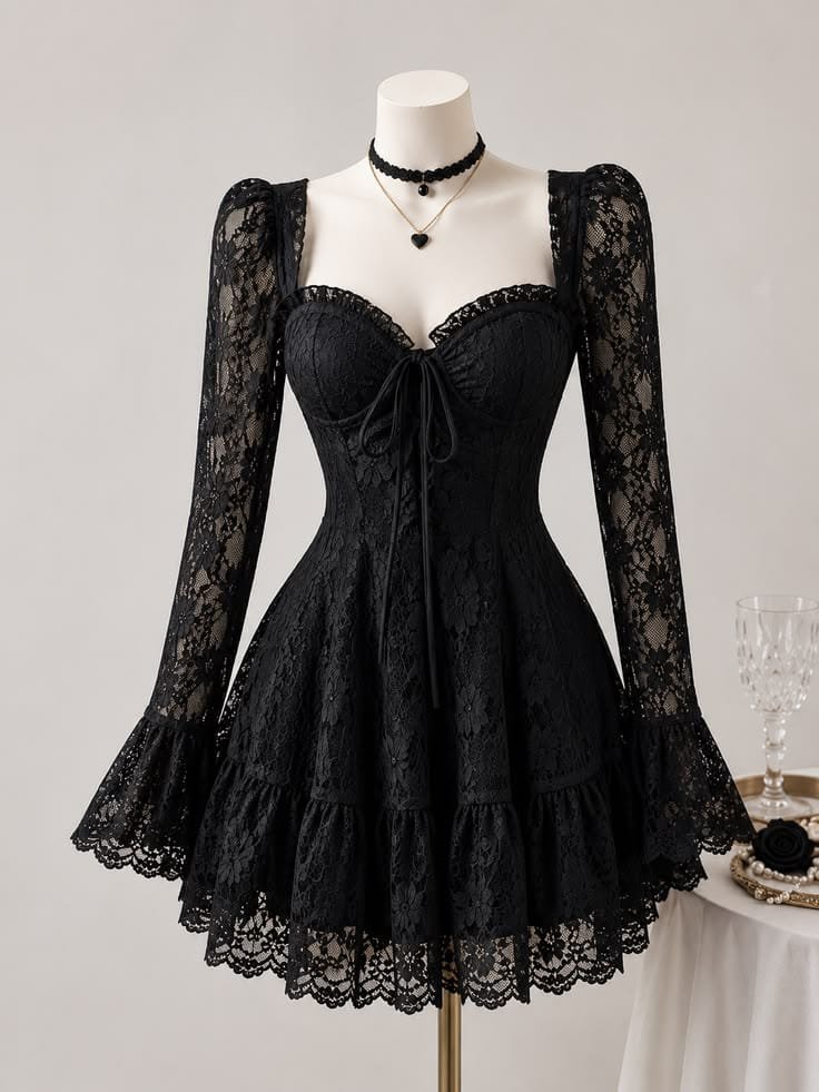 Obsidian Princess Dress